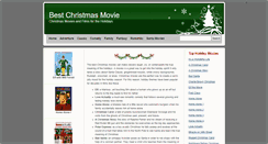 Desktop Screenshot of bestchristmasmovie.com